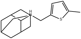 N-(2-adamantyl)-N-[(5-methyl-2-thienyl)methyl]amine Structure