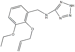 N-[2-(allyloxy)-3-ethoxybenzyl]-N-(2H-tetraazol-5-yl)amine|
