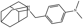 N-(2-adamantyl)-N-[4-(dimethylamino)benzyl]amine Struktur