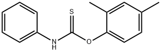 O-(2,4-dimethylphenyl) phenylthiocarbamate Struktur