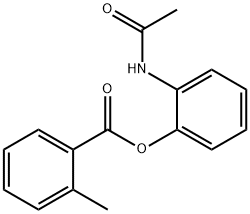 2-(acetylamino)phenyl 2-methylbenzoate Structure
