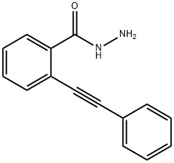 2-(phenylethynyl)benzohydrazide Structure