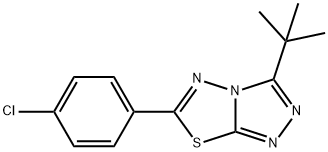 876884-48-9 3-tert-butyl-6-(4-chlorophenyl)[1,2,4]triazolo[3,4-b][1,3,4]thiadiazole