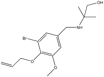 880074-03-3 2-{[4-(allyloxy)-3-bromo-5-methoxybenzyl]amino}-2-methyl-1-propanol