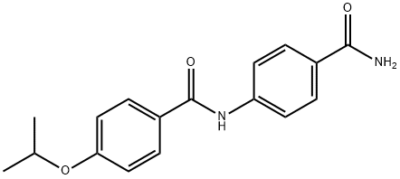 N-[4-(aminocarbonyl)phenyl]-4-isopropoxybenzamide|