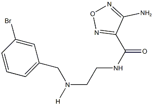 880806-17-7 4-amino-N-{2-[(3-bromobenzyl)amino]ethyl}-1,2,5-oxadiazole-3-carboxamide