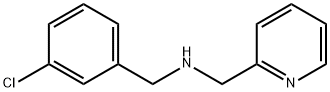 N-(3-chlorobenzyl)-N-(2-pyridinylmethyl)amine Structure