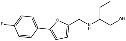 2-({[5-(4-fluorophenyl)-2-furyl]methyl}amino)-1-butanol,880815-02-1,结构式