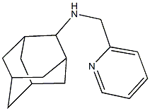 N-(2-adamantyl)-N-(2-pyridinylmethyl)amine Structure