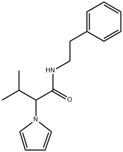 887029-49-4 3-methyl-N-(2-phenylethyl)-2-(1H-pyrrol-1-yl)butanamide