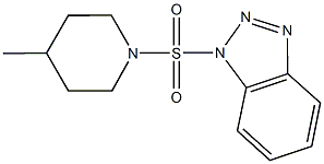 890603-30-2 1-[(4-methyl-1-piperidinyl)sulfonyl]-1H-1,2,3-benzotriazole