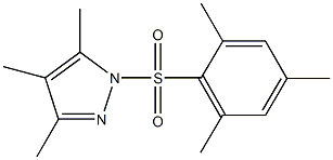 1-(mesitylsulfonyl)-3,4,5-trimethyl-1H-pyrazole|