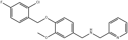 892564-36-2 N-{4-[(2-chloro-4-fluorobenzyl)oxy]-3-methoxybenzyl}-N-(2-pyridinylmethyl)amine