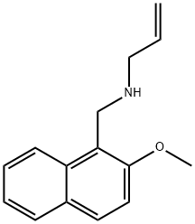 N-allyl-N-[(2-methoxy-1-naphthyl)methyl]amine Struktur
