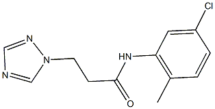 898644-22-9 N-(5-chloro-2-methylphenyl)-3-(1H-1,2,4-triazol-1-yl)propanamide