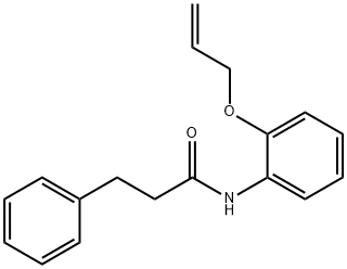 N-[2-(allyloxy)phenyl]-3-phenylpropanamide|