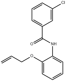 N-[2-(allyloxy)phenyl]-3-chlorobenzamide|