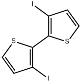 3,3'-diiodo-2,2'-bithiophene Struktur