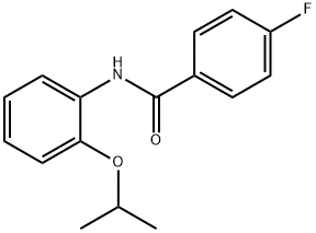 4-fluoro-N-(2-isopropoxyphenyl)benzamide,908554-24-5,结构式
