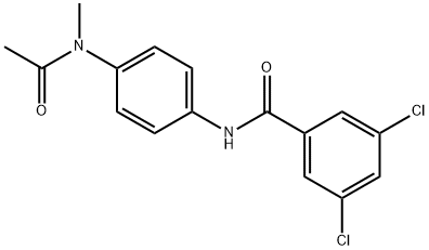 N-{4-[acetyl(methyl)amino]phenyl}-3,5-dichlorobenzamide|