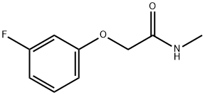 2-(3-fluorophenoxy)-N-methylacetamide Structure