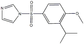 4-(1H-imidazol-1-ylsulfonyl)-2-isopropylphenyl methyl ether|