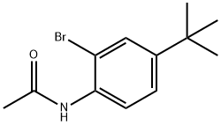 2-溴-4-叔丁基乙酰苯胺, 91801-97-7, 结构式