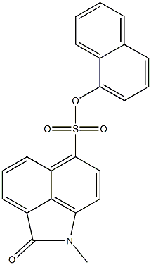 920117-48-2 1-naphthyl 1-methyl-2-oxo-1,2-dihydrobenzo[cd]indole-6-sulfonate
