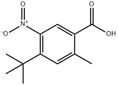 4-tert-butyl-5-nitro-2-methylbenzoic acid Structure