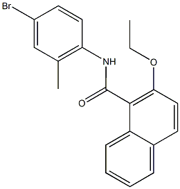 923554-53-4 N-(4-bromo-2-methylphenyl)-2-ethoxy-1-naphthamide