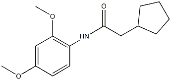 923554-74-9 2-cyclopentyl-N-(2,4-dimethoxyphenyl)acetamide