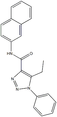 927639-08-5 5-ethyl-N-(2-naphthyl)-1-phenyl-1H-1,2,3-triazole-4-carboxamide