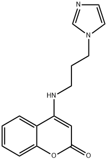 929815-05-4 4-{[3-(1H-imidazol-1-yl)propyl]amino}-2H-chromen-2-one