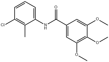 N-(3-클로로-2-메틸페닐)-3,4,5-트리메톡시벤즈아미드