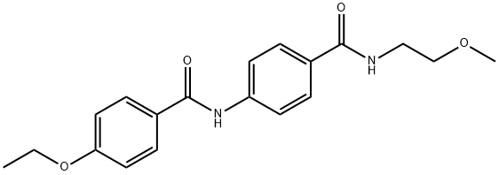940470-26-8 4-ethoxy-N-(4-{[(2-methoxyethyl)amino]carbonyl}phenyl)benzamide