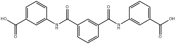 3-({3-[(3-carboxyanilino)carbonyl]benzoyl}amino)benzoic acid Structure