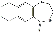 3,4,7,8,9,10-hexahydronaphtho[2,3-f][1,4]oxazepin-5(2H)-one Structure