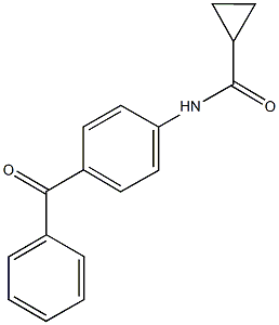 944769-74-8 N-(4-benzoylphenyl)cyclopropanecarboxamide