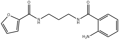 N-{3-[(2-aminobenzoyl)amino]propyl}-2-furamide Structure
