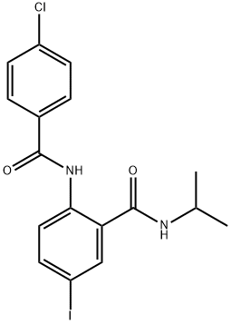 952569-32-3 2-[(4-chlorobenzoyl)amino]-5-iodo-N-isopropylbenzamide