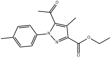 957298-43-0 ethyl 5-acetyl-4-methyl-1-(4-methylphenyl)-1H-pyrazole-3-carboxylate