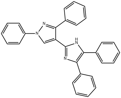 4-(4,5-diphenyl-1H-imidazol-2-yl)-1,3-diphenyl-1H-pyrazole Structure