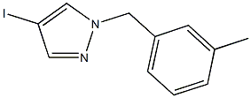 4-iodo-1-(3-methylbenzyl)-1H-pyrazole Structure