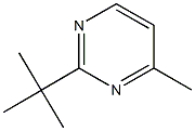 2-tert-butyl-4-methylpyrimidine Structure