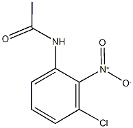 N-{3-chloro-2-nitrophenyl}acetamide,99233-27-9,结构式