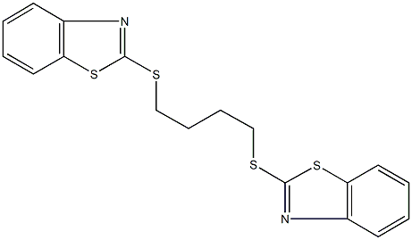  2-{[4-(1,3-benzothiazol-2-ylsulfanyl)butyl]sulfanyl}-1,3-benzothiazole