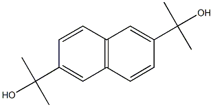 2-[6-(1-hydroxy-1-methylethyl)-2-naphthyl]-2-propanol Structure