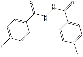 4-fluoro-N'-(4-fluorobenzoyl)benzohydrazide Structure