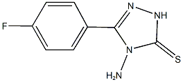 4-amino-5-(4-fluorophenyl)-2,4-dihydro-3H-1,2,4-triazole-3-thione Structure