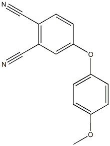 4-(4-methoxyphenoxy)phthalonitrile Structure